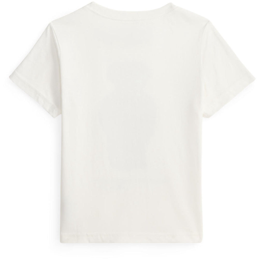 Køb Polo Ralph Lauren White Core Bear Boy T-Shirt