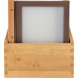 Inserts pour protège-menus WOOD