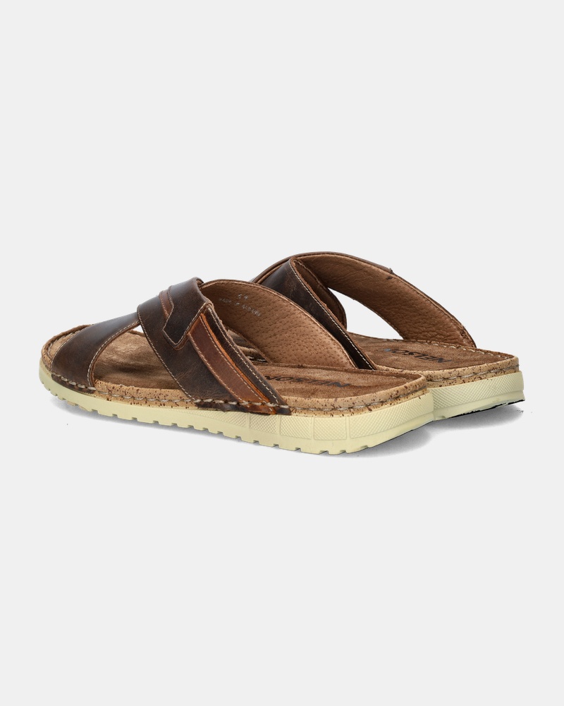 Nelson Forrest Slippers  - bruin