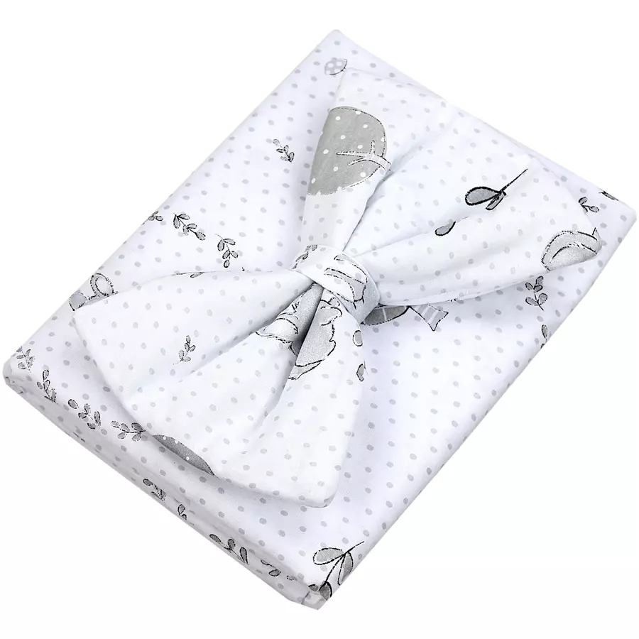 TupTam Babybett Himmel mit Schleifchen weiß Modell 1