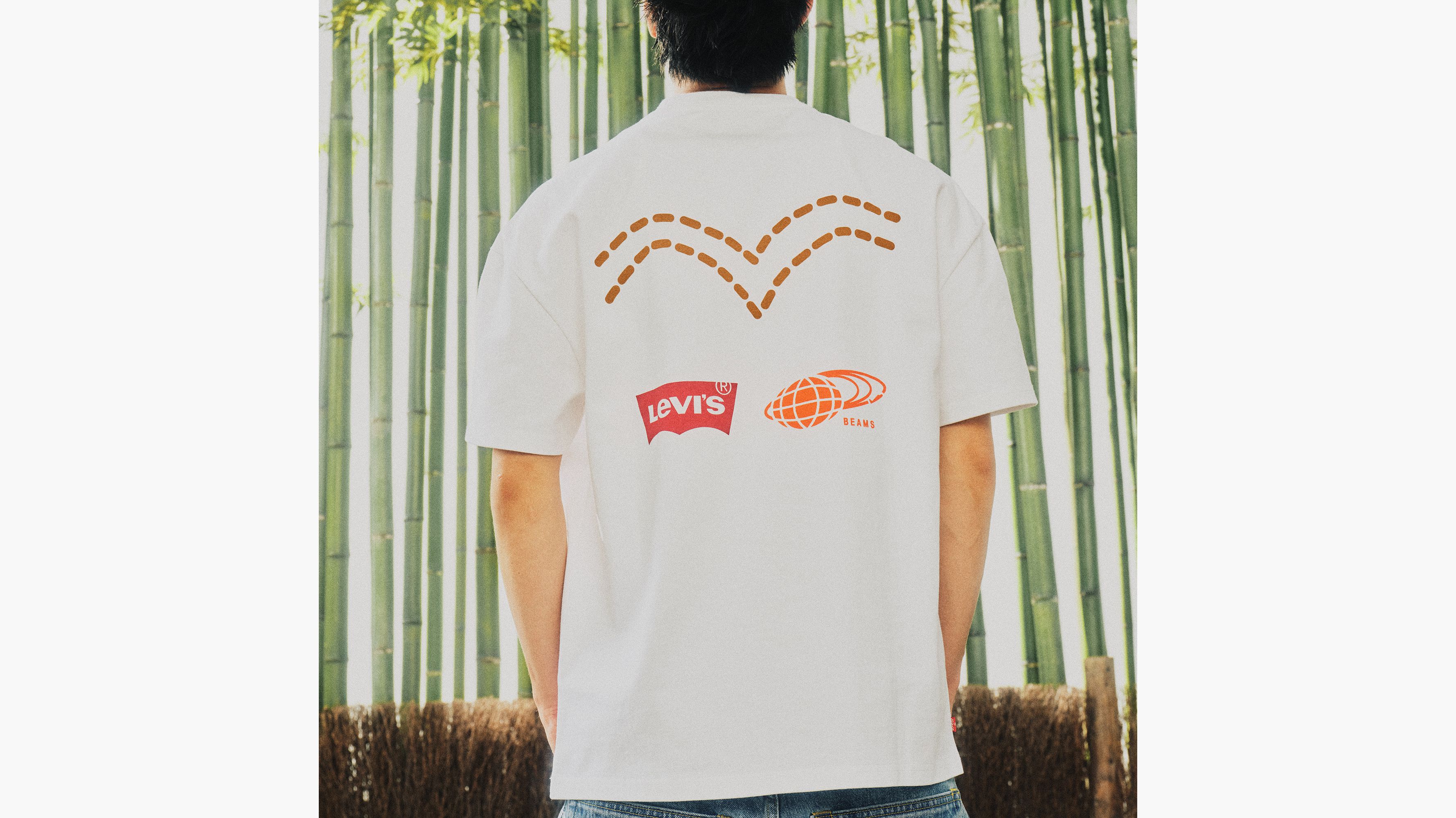 T-shirt graphique Levi's® x BEAMS - White - Blanc