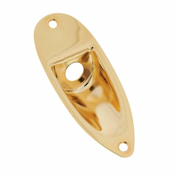 Harley Benton Parts Jack Plate Gold ST