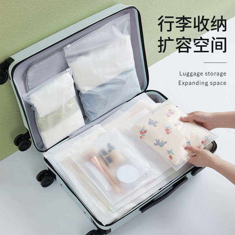 opholyee - Set van 5: Print Reiskledingorganizer (Verschillende ontwerpen)