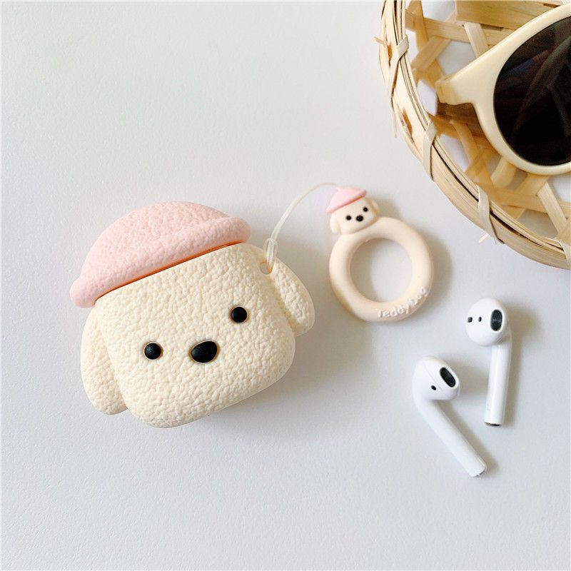 Edgin - Teddy Dog AirPods oordopjeshoesje