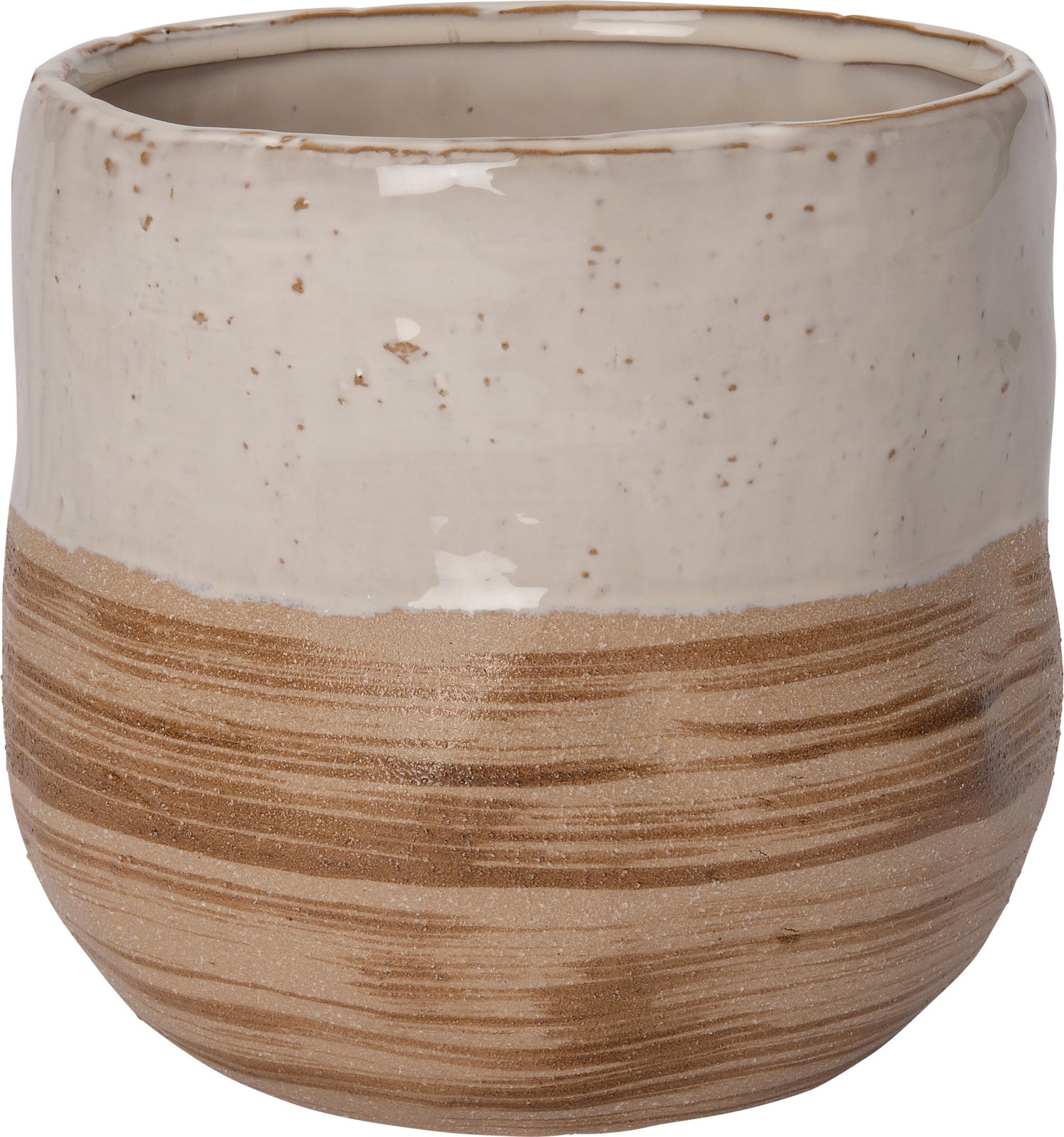 Intratuin bloempot Bobby bruin D 8,5 H 7 cm