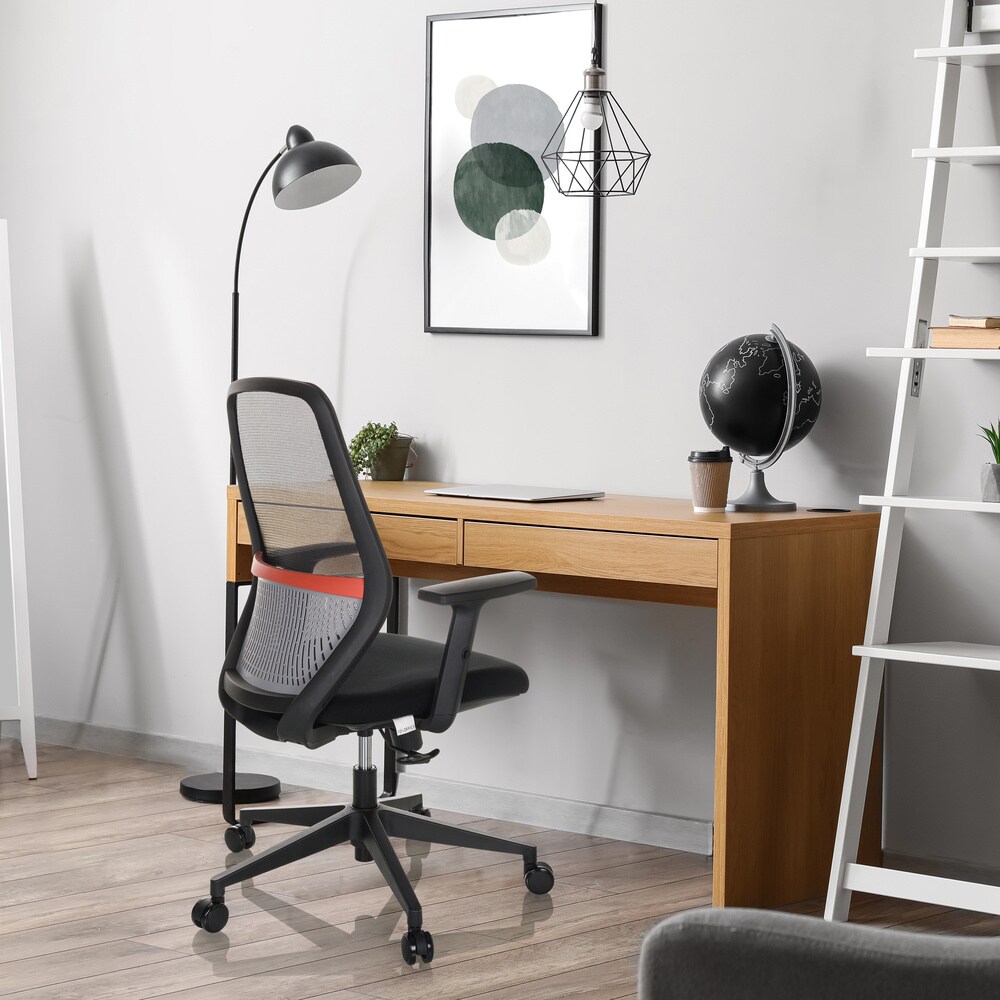 Profi Bürostuhl CARLOW I Stoff/Netzstoff mit Armlehnen hjh OFFICE