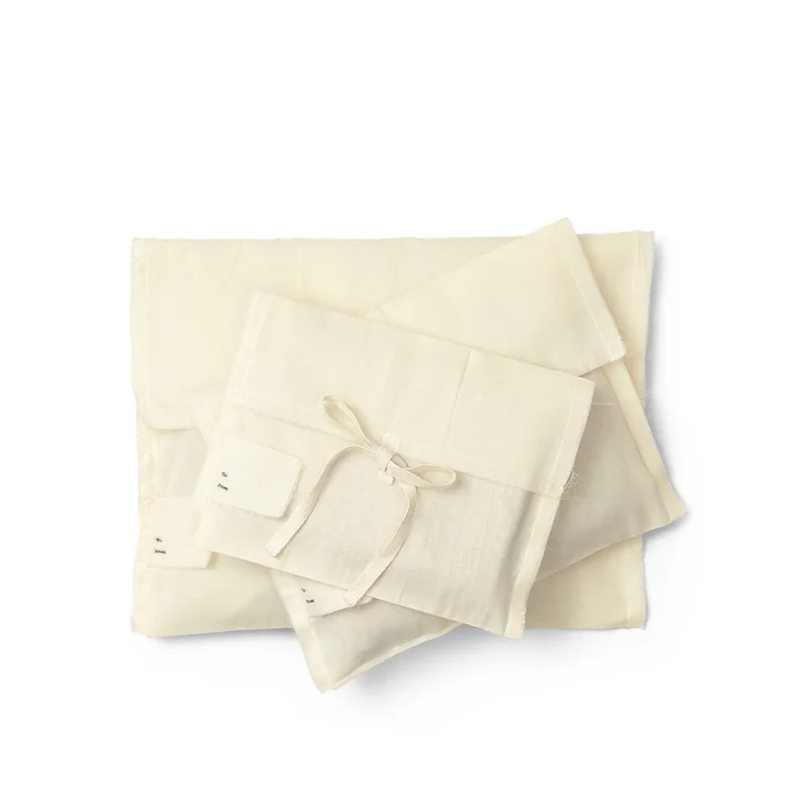 Ferm Living - Christmas Giftbag, natur (3er-Set)