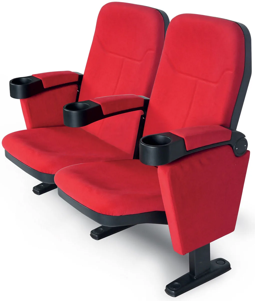 Lumene Hollywood Comfort Cinéma Rouge V2 (rangée de 2) Fauteuils cinéma