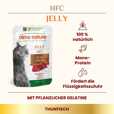 Almo Nature HFC Jelly Thunfisch Adult Beutel 55g