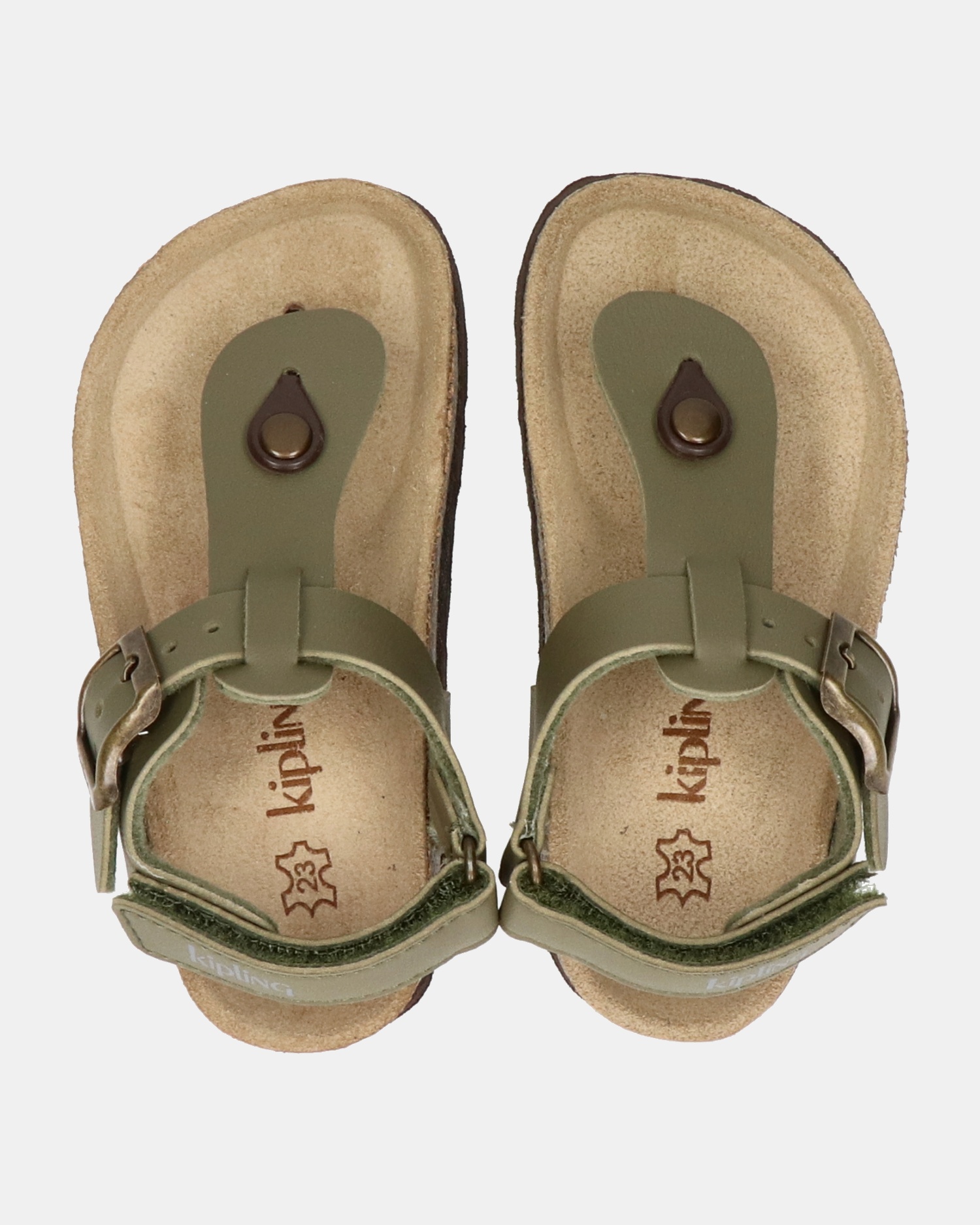 Kipling Juan 3 Sandalen  - groen