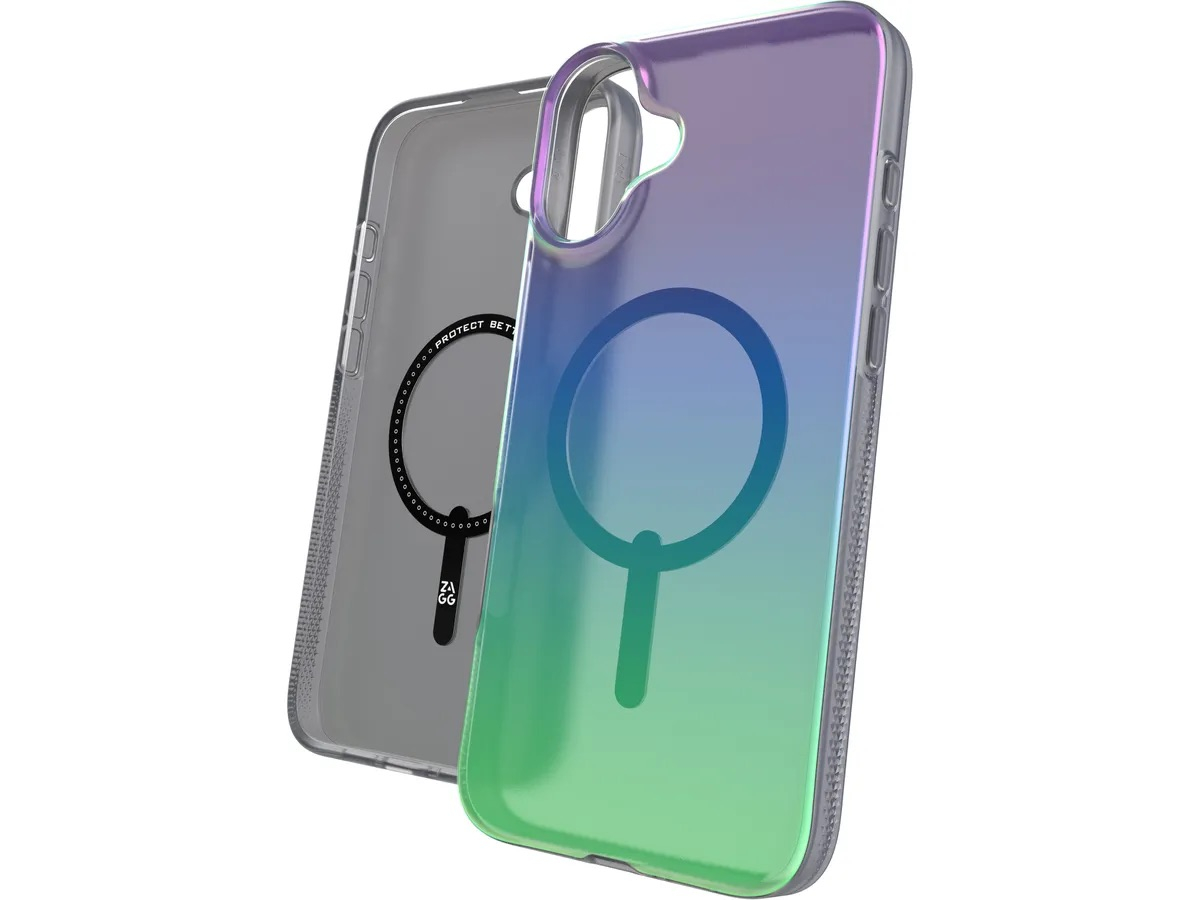 iPhone 16 MagSafe Hülle Milan Snap Case Recycled (702315114) - Regenbogen / Transparent