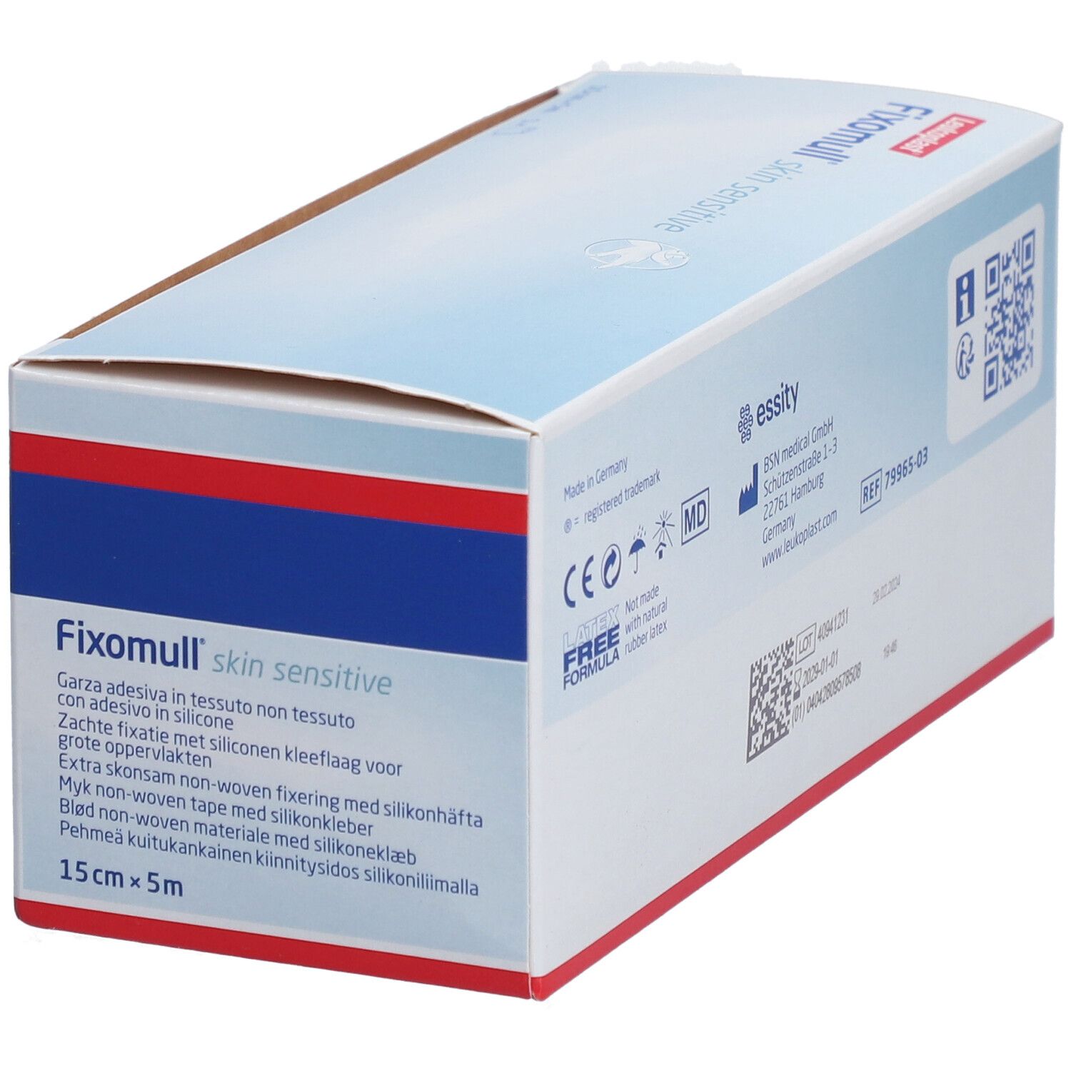 Fixomull® gentle touch 15 cm x 5 m