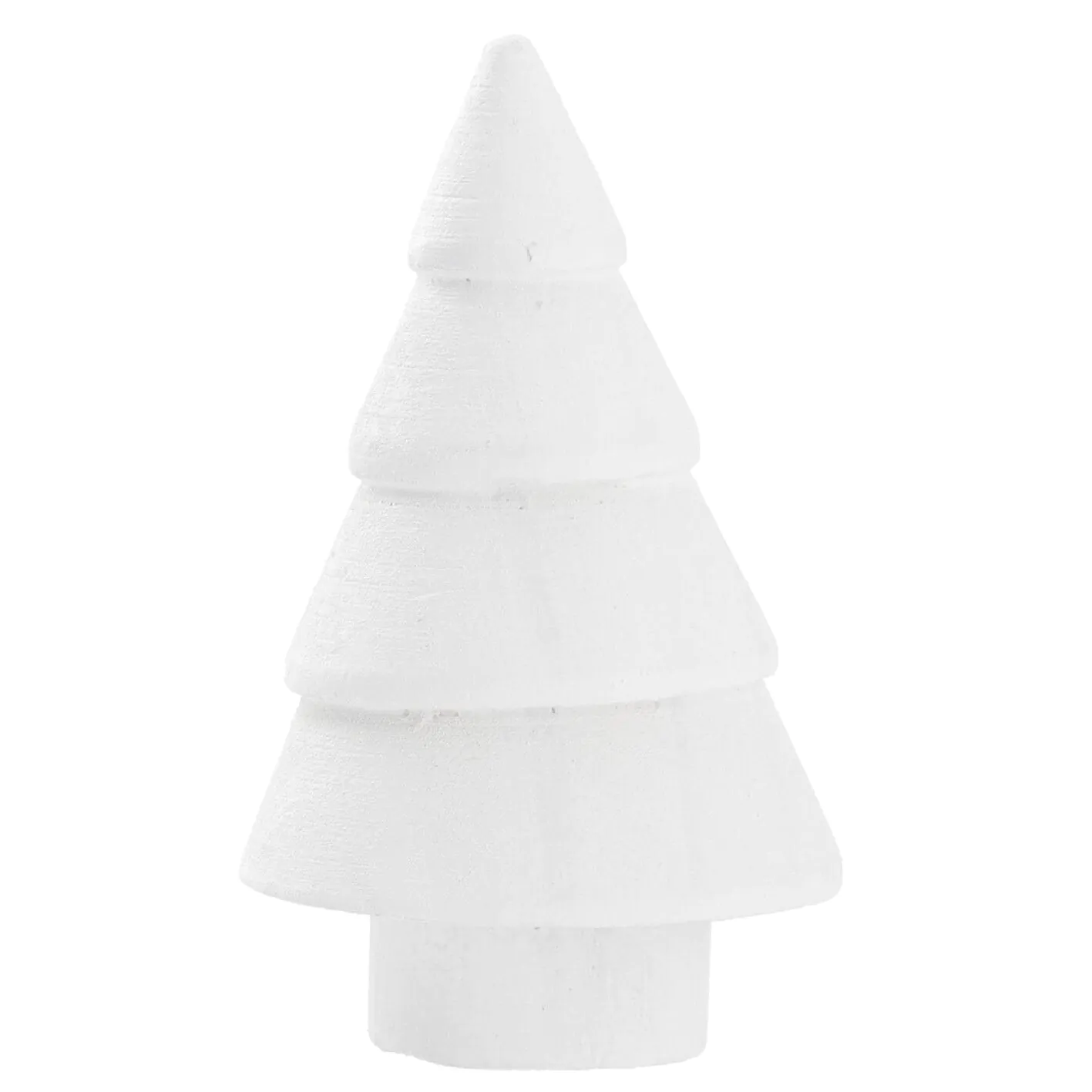 Tanne Stufen, weiß/breit, 8 cm
