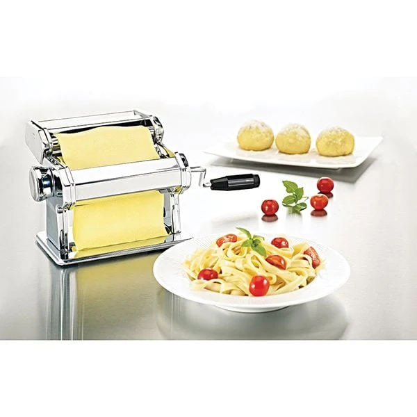 Lot machine à pâtes + doseur à spaghettis en inox Mathon