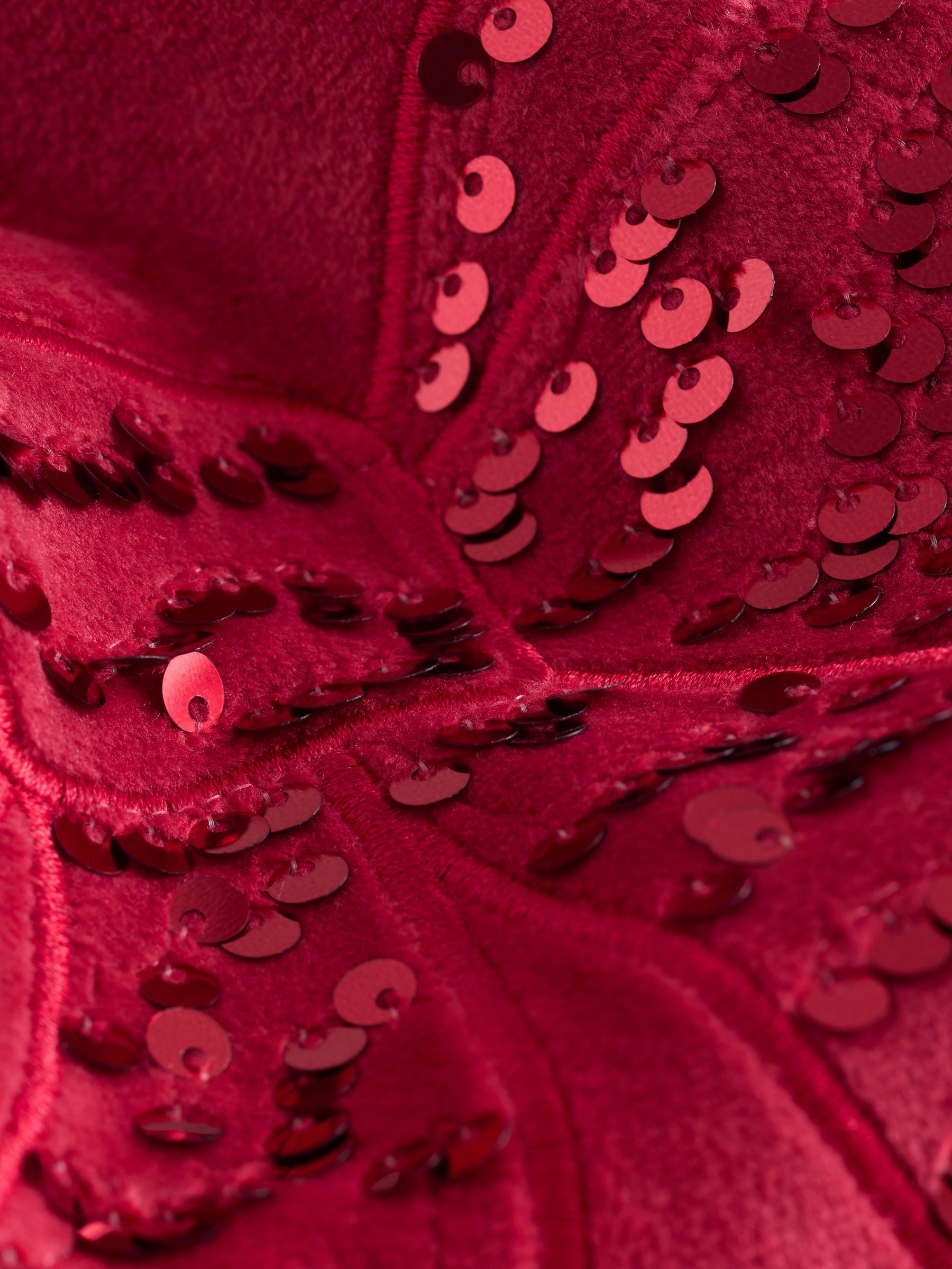 Red Sequin Bow - Behaaglijke fleece pyjama (9 mnd-16 jr)
