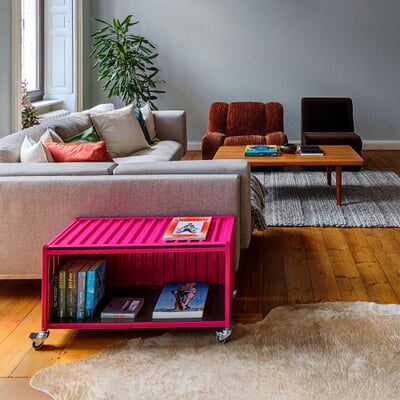 Container DS, RAL 4010 Telemagenta