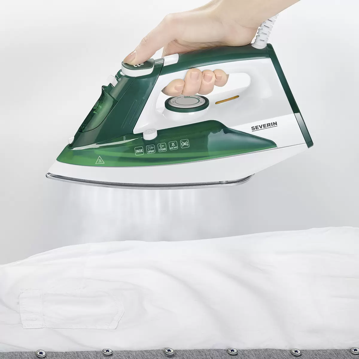 Dampfbügeleisen Severin BA3261 grün,weiss