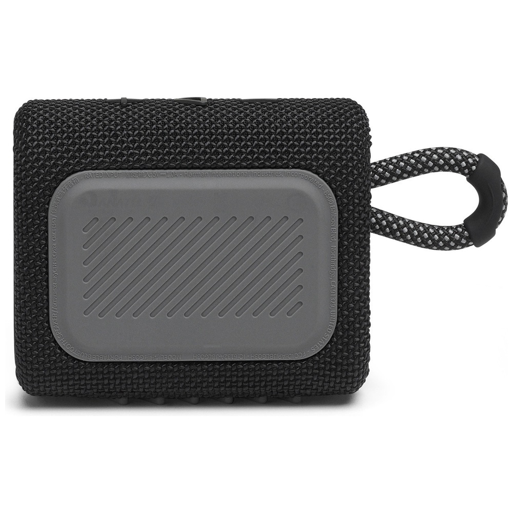 JBL Go 3 Grab and Go Bluetooth-Lautsprecher, Schwarz