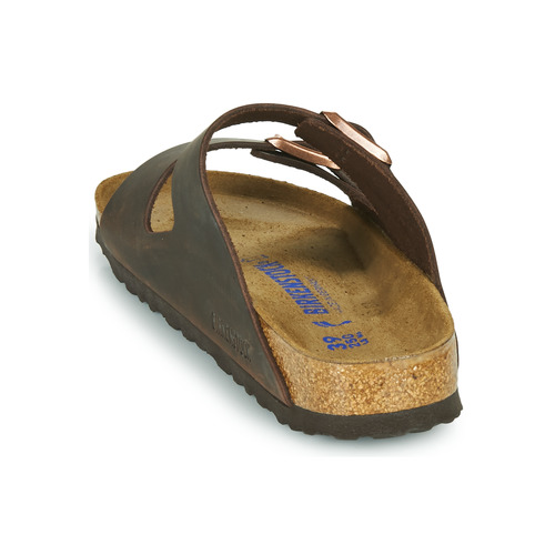 Birkenstock - ARIZONA SFB LEATHER - Marron