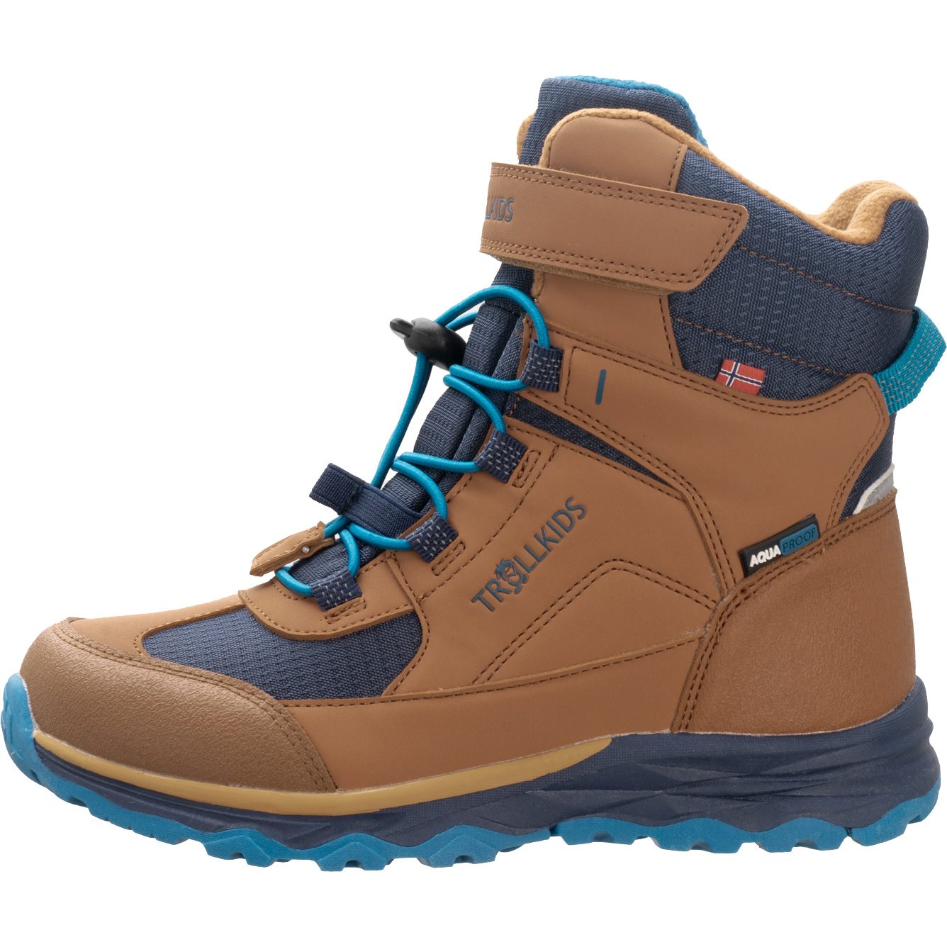 Trollkids Hafjell Winterstiefel Kinder almond