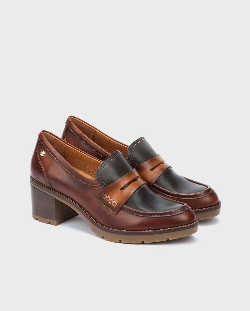 PIKOLINOS<br>Aprenda mocassins com salto Llanes