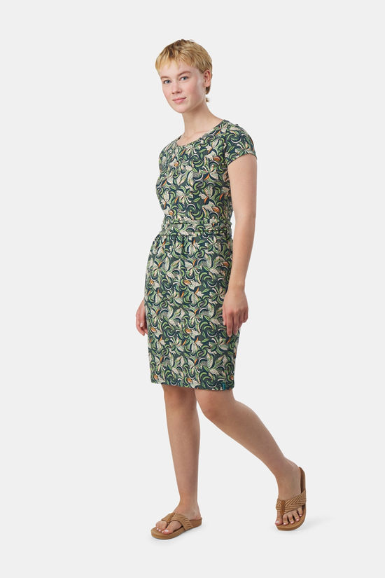 Tranquillo Tranquillo Waisted Jersey Dress Jurk Dames