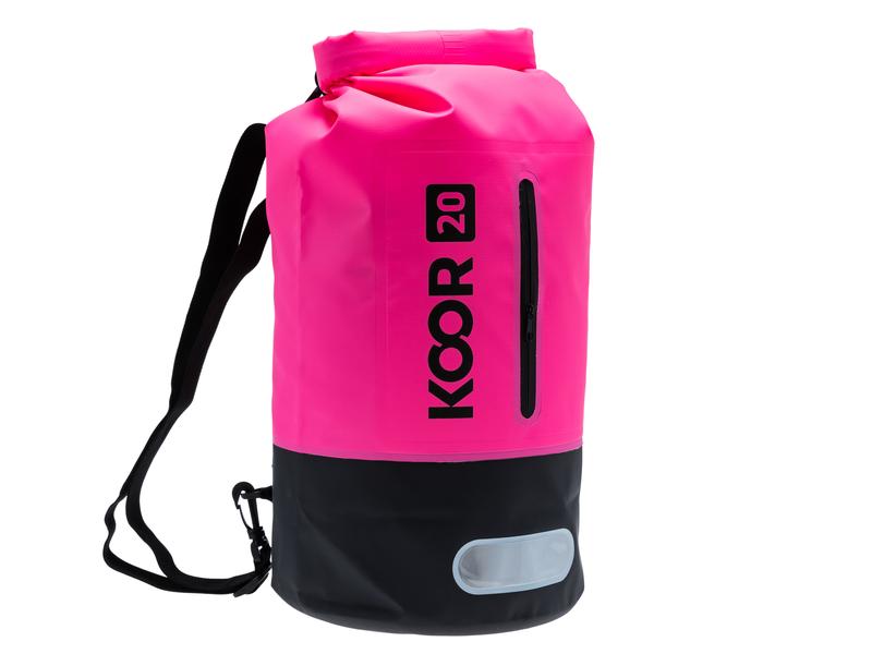 KOOR Dry Bag Toore Pink 20 l Wasserdichter Schwimmsack