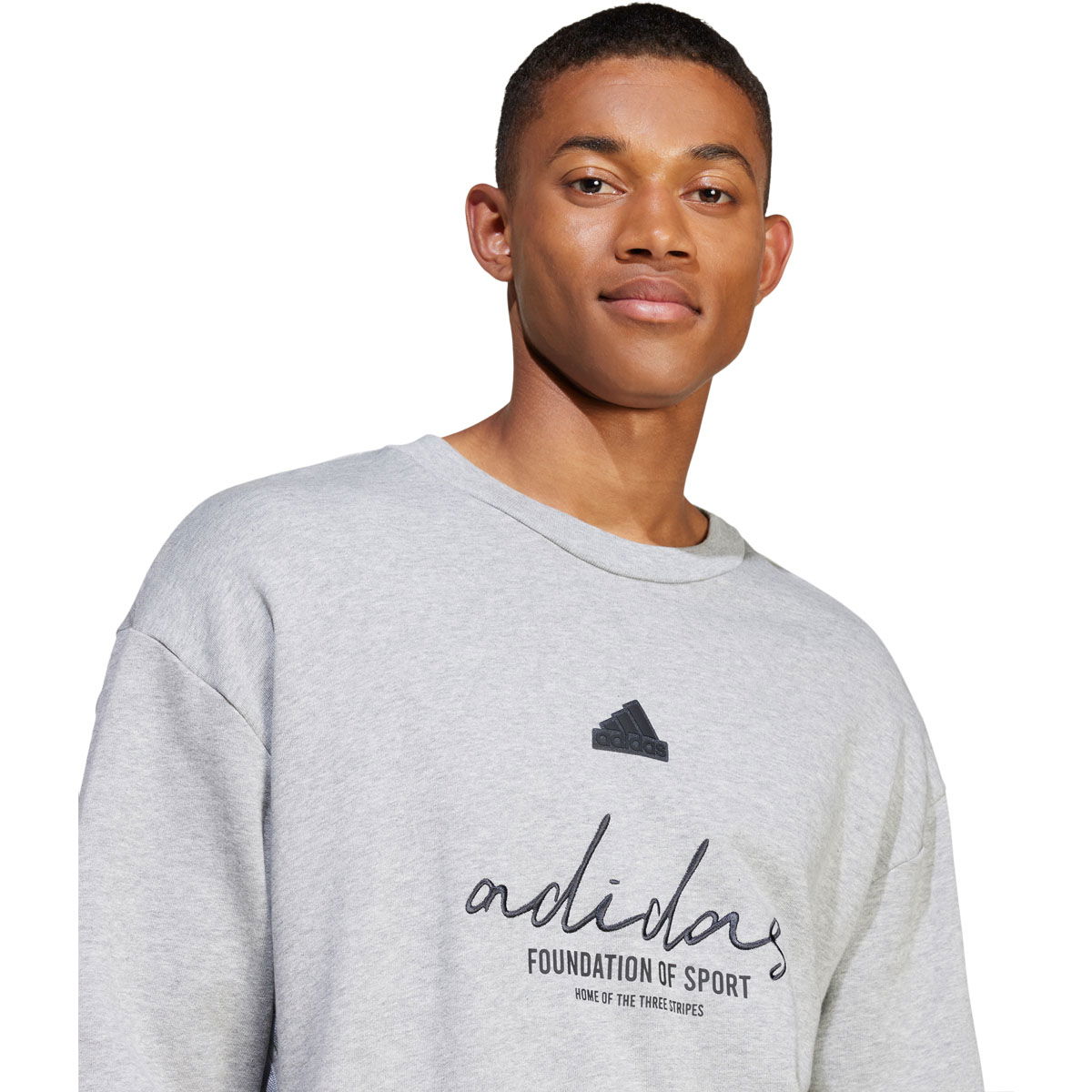adidas Big Logo Crew Sweatshirt Herre