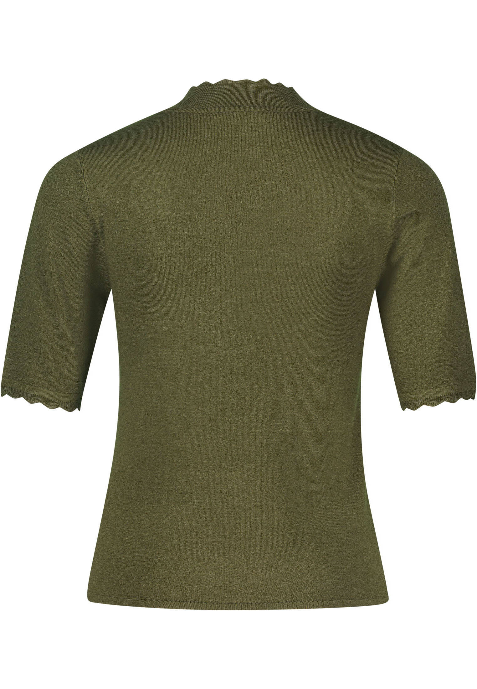 zero| Damen Feinstrickpullover kurzarm