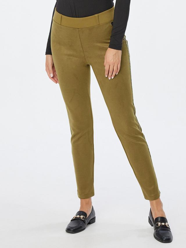 Ponte di Roma Hose mit Leder Galon