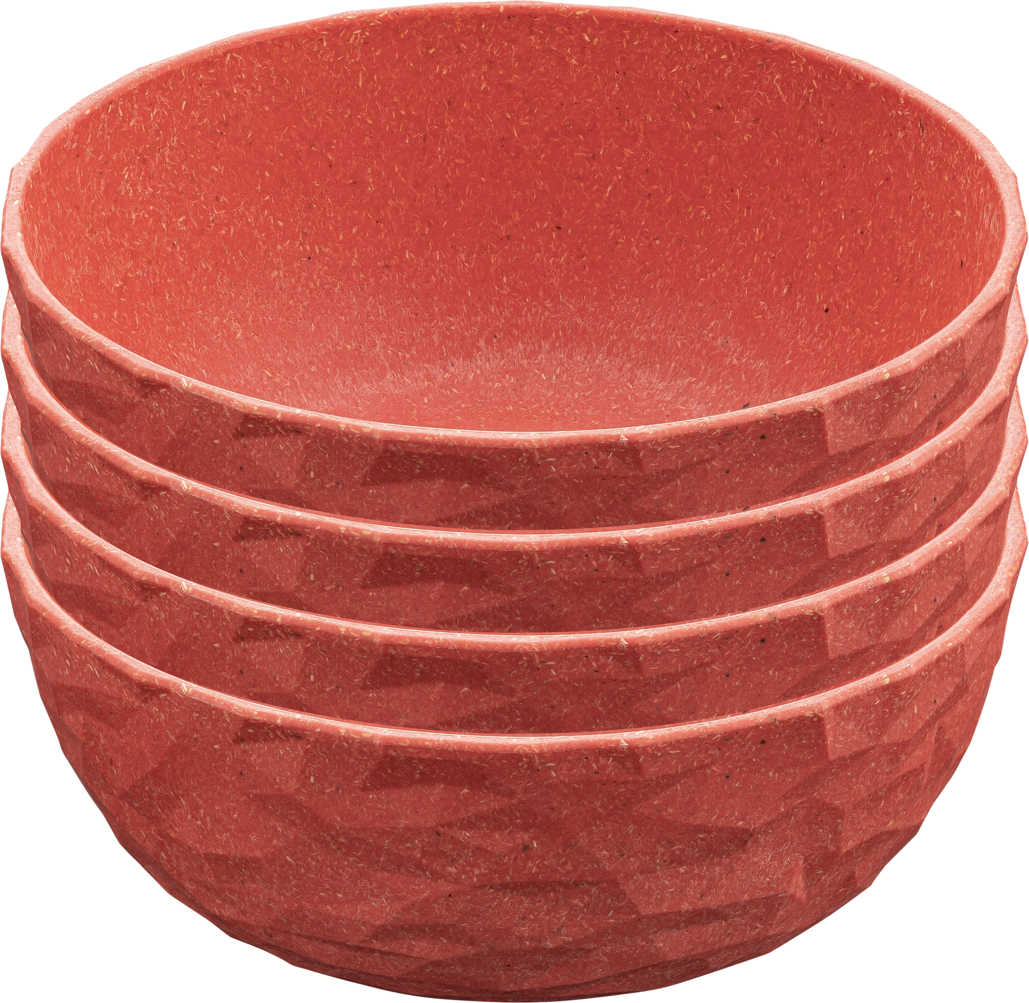 Koziol Club Bowl Schale 4-tlg. 700 ml - Nature Coral