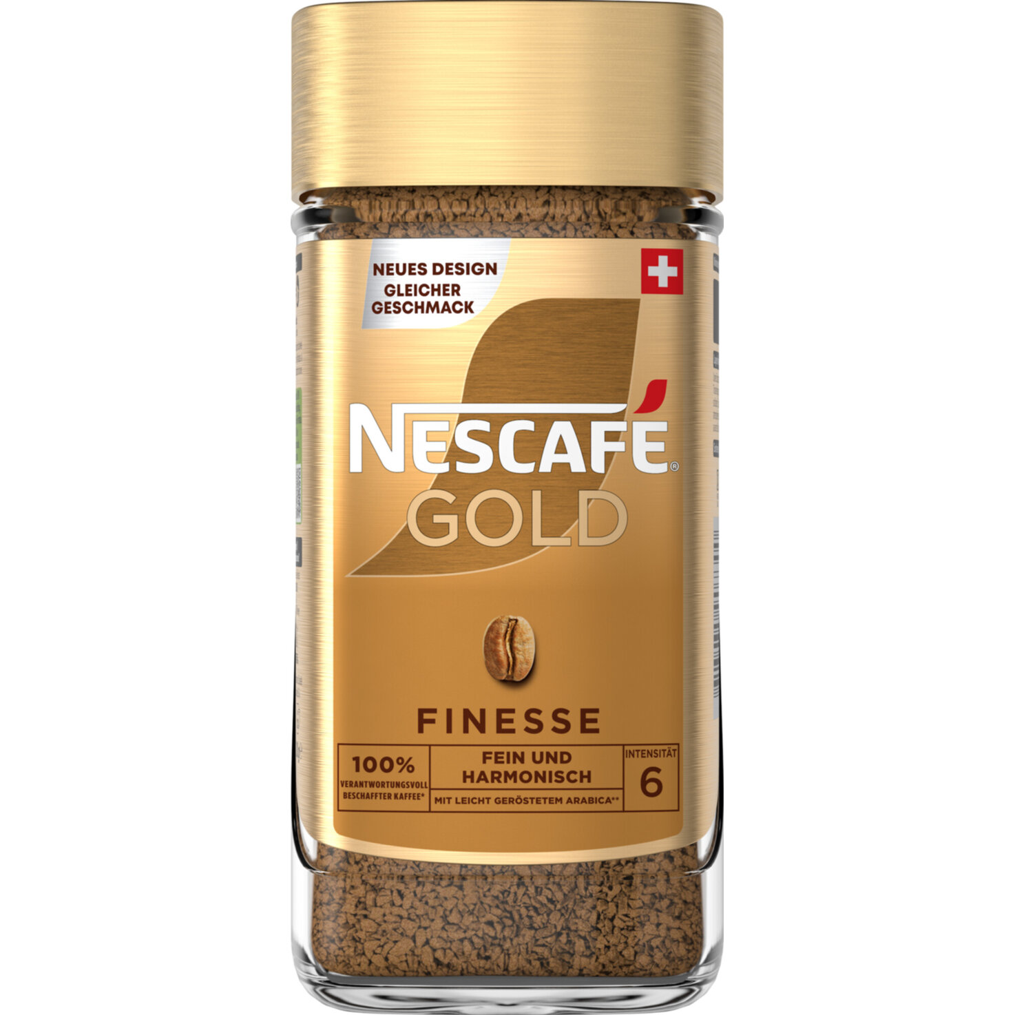 Nescafé Gold Finesse löslicher Kaffee Glas