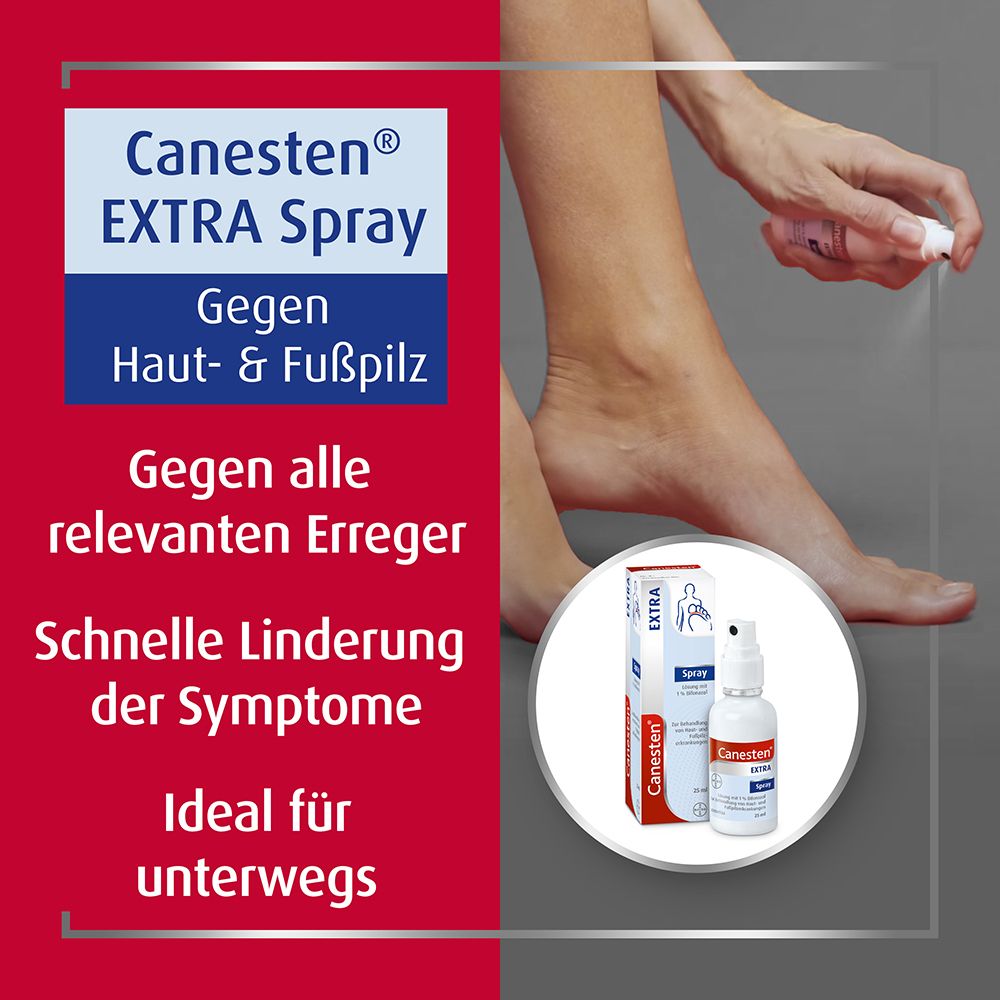 Canesten® EXTRA Nagelpilz-Set mit EXTRA Spray
