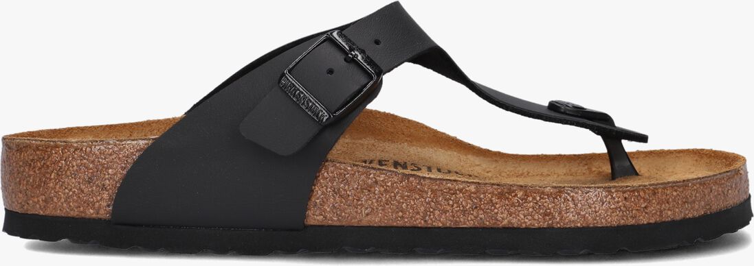 BIRKENSTOCK zwarte birkenstock teenslippers gizeh heren