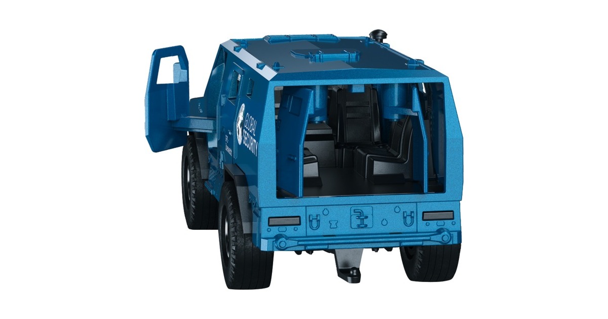 SIKUSuper - Geldtransporteur Modelvoertuig  (Schaal 1:50)