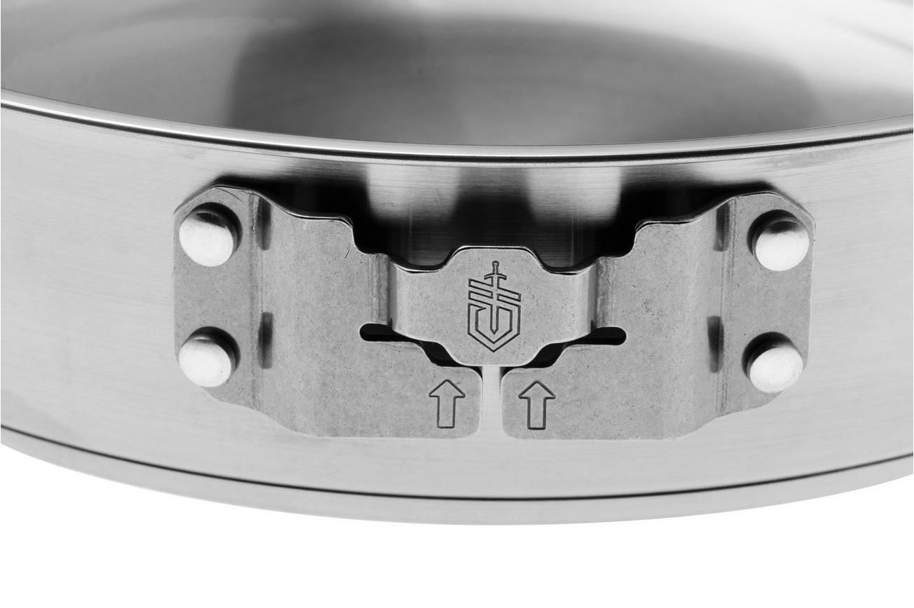 Gerber ComplEAT Saute Pan 13658167377 outdoor sauteerpan, 25 cm, 2,4L