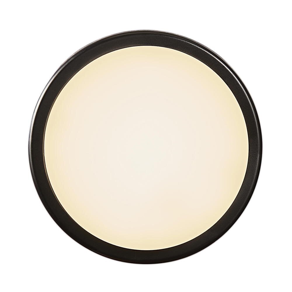 LED wandlamp Cuba_Out in zwart en gebroken wit 6,5W 700lm IP54 rond