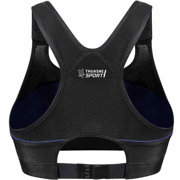 Brassière running THUASNE BRASSIERE TOP STRAP XBACK NOIR