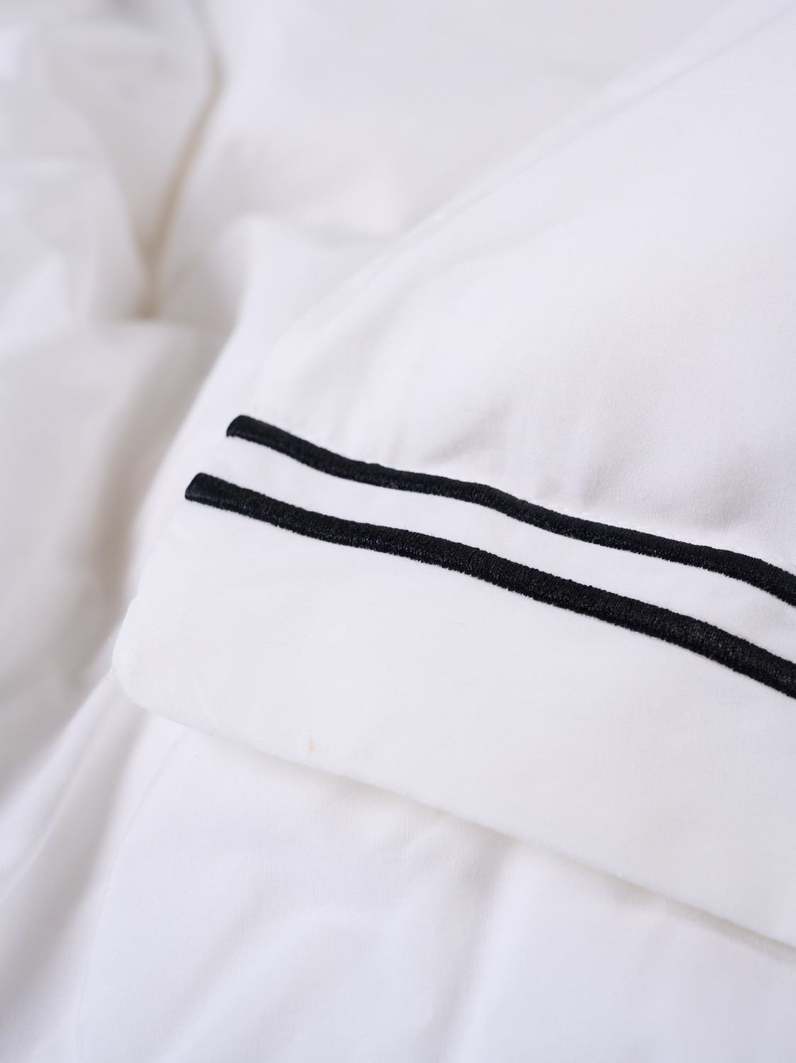Percale sengesett hvit - 140x200 cm