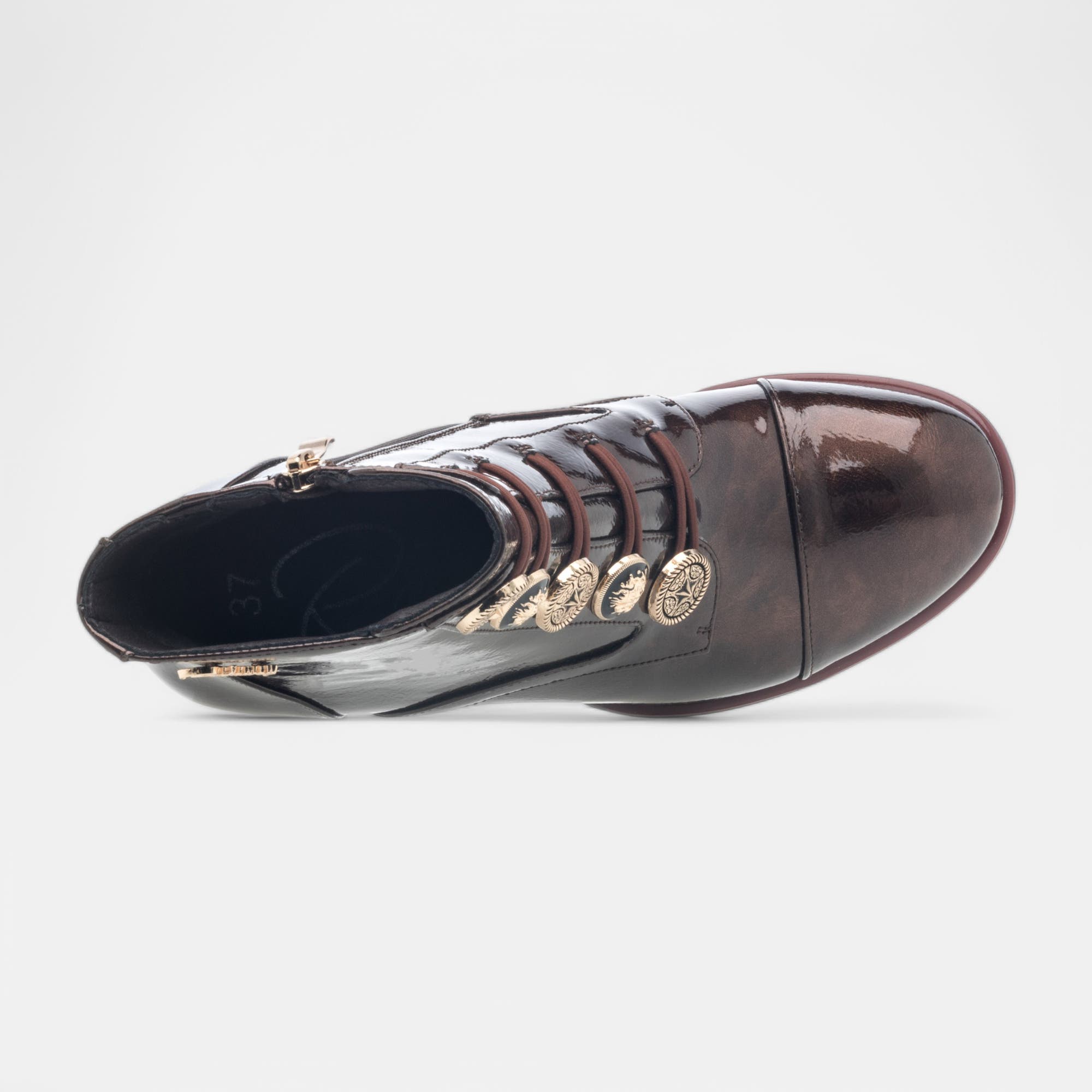 Bottines à talon Femme bronze