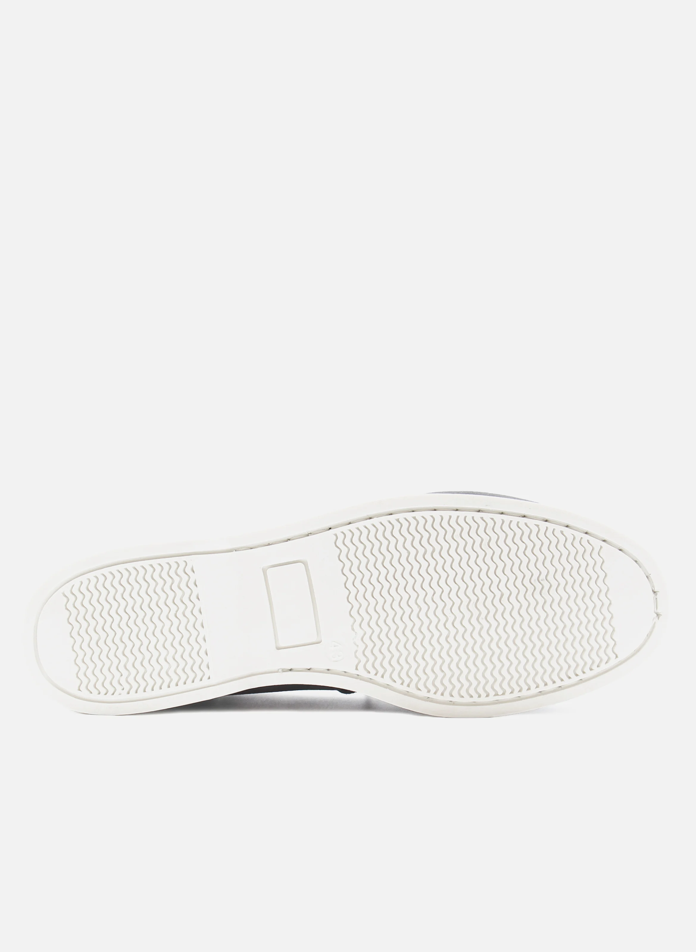 Chaussures bateau cuir mat brossé | Noir