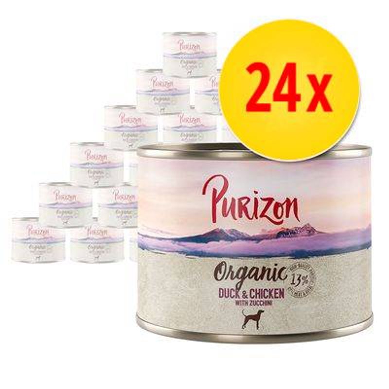 Lot économique Purizon Organic Bio 24 x 200 g