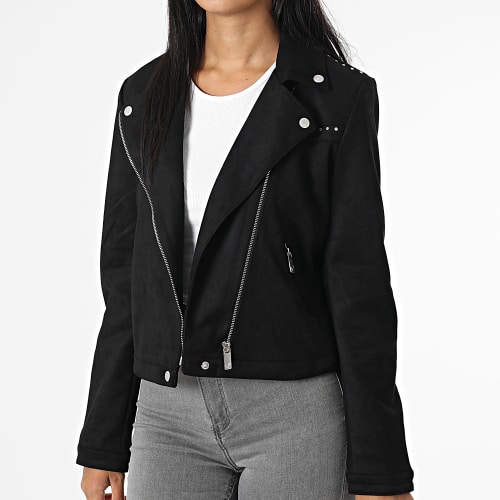 Veste Biker Femme Dylan Noir