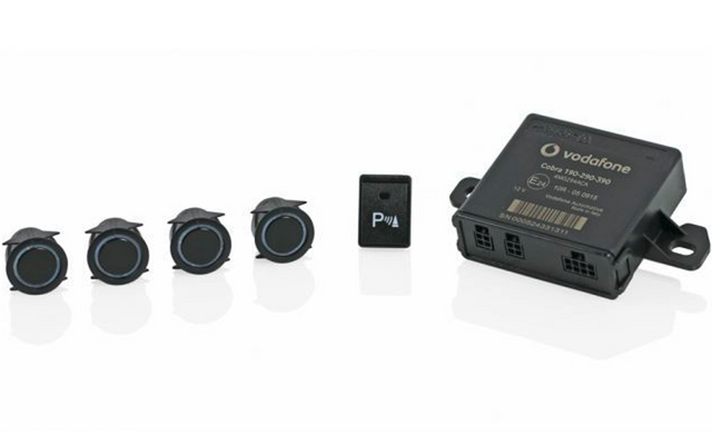 Vodafone Cobra ParkMaster F294CEinparkhilfe für Front mit Clip Sensoren schwarz