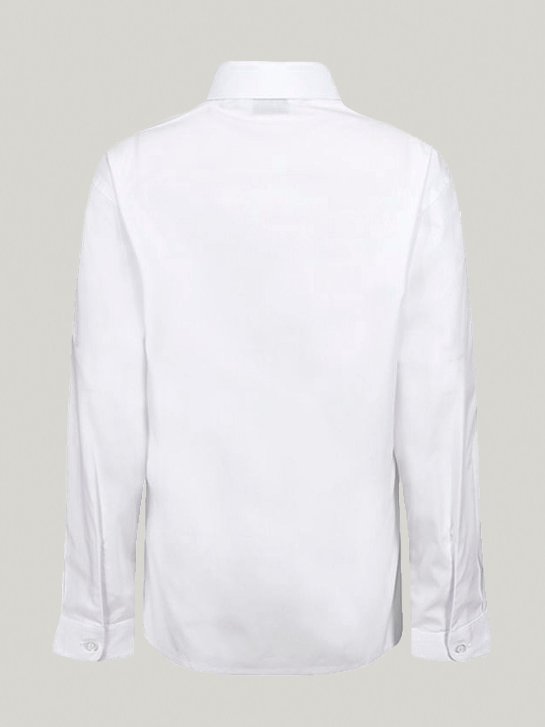 Trutex - Verpakking van 3 witte schooloverhemden met lange mouwen en regular fit