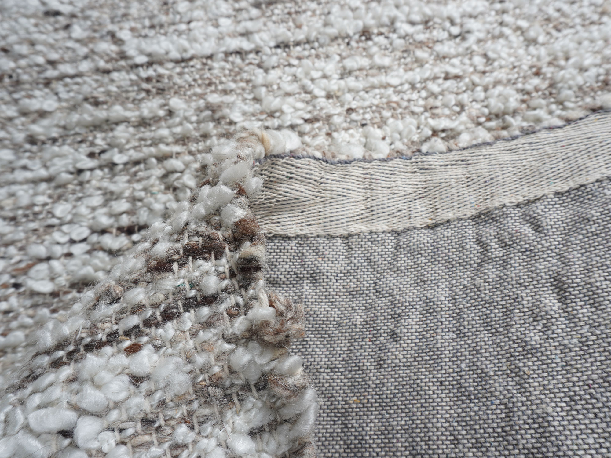 Vloerkleed Mica Naturel/Brown 240 x 340cm