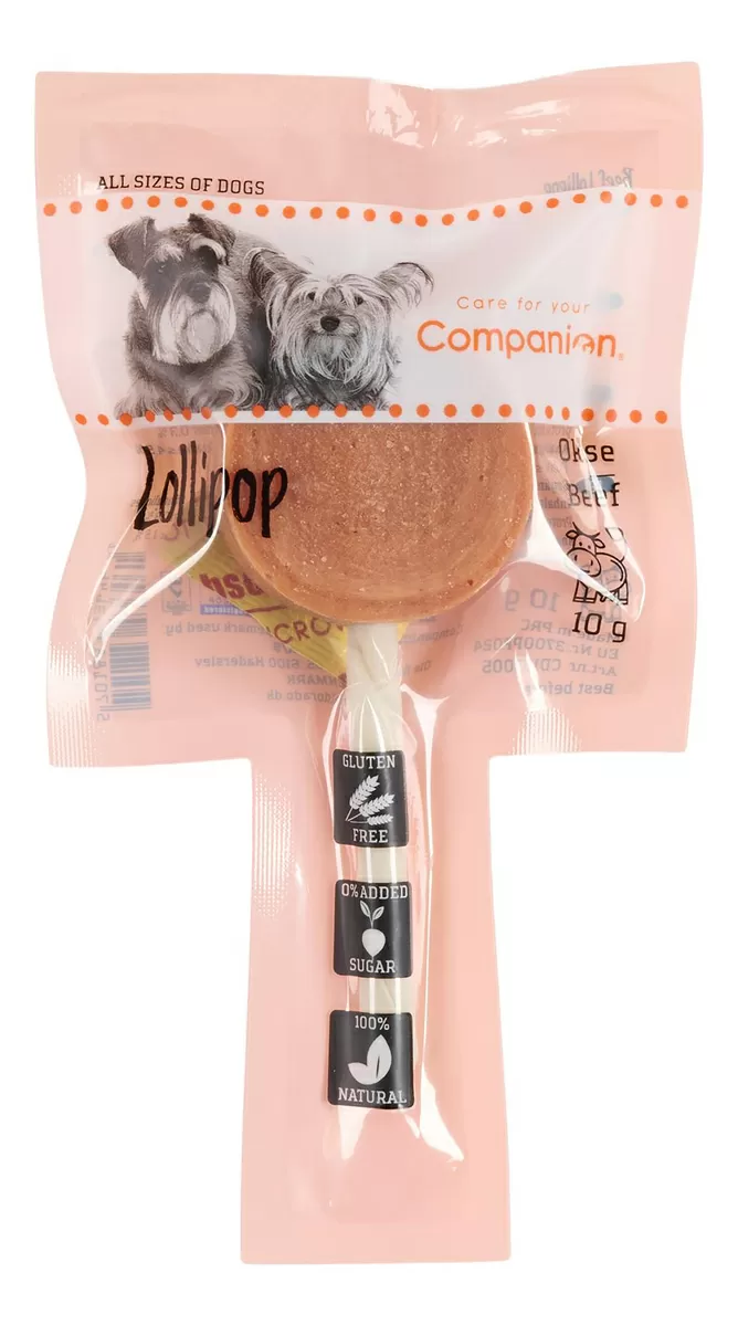 Companion Beef Lollipop - 10 g. - 1 stk.