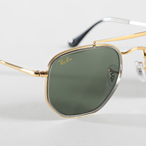 Lunettes De Soleil Marshal II RB3548M Doré Vert