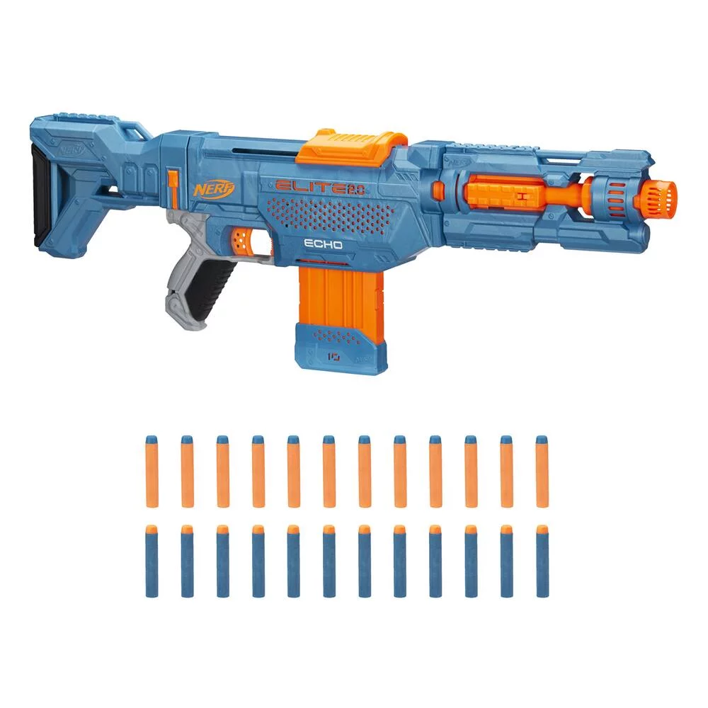 NERF ELITE 2.0 ECHO CS 10 ET FLECHETTES NERF ELITE OFFICIELLES