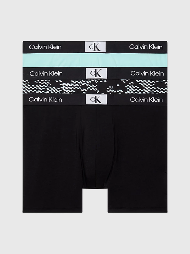 Pacote com 3 Cuecas Boxer Longas - CK96